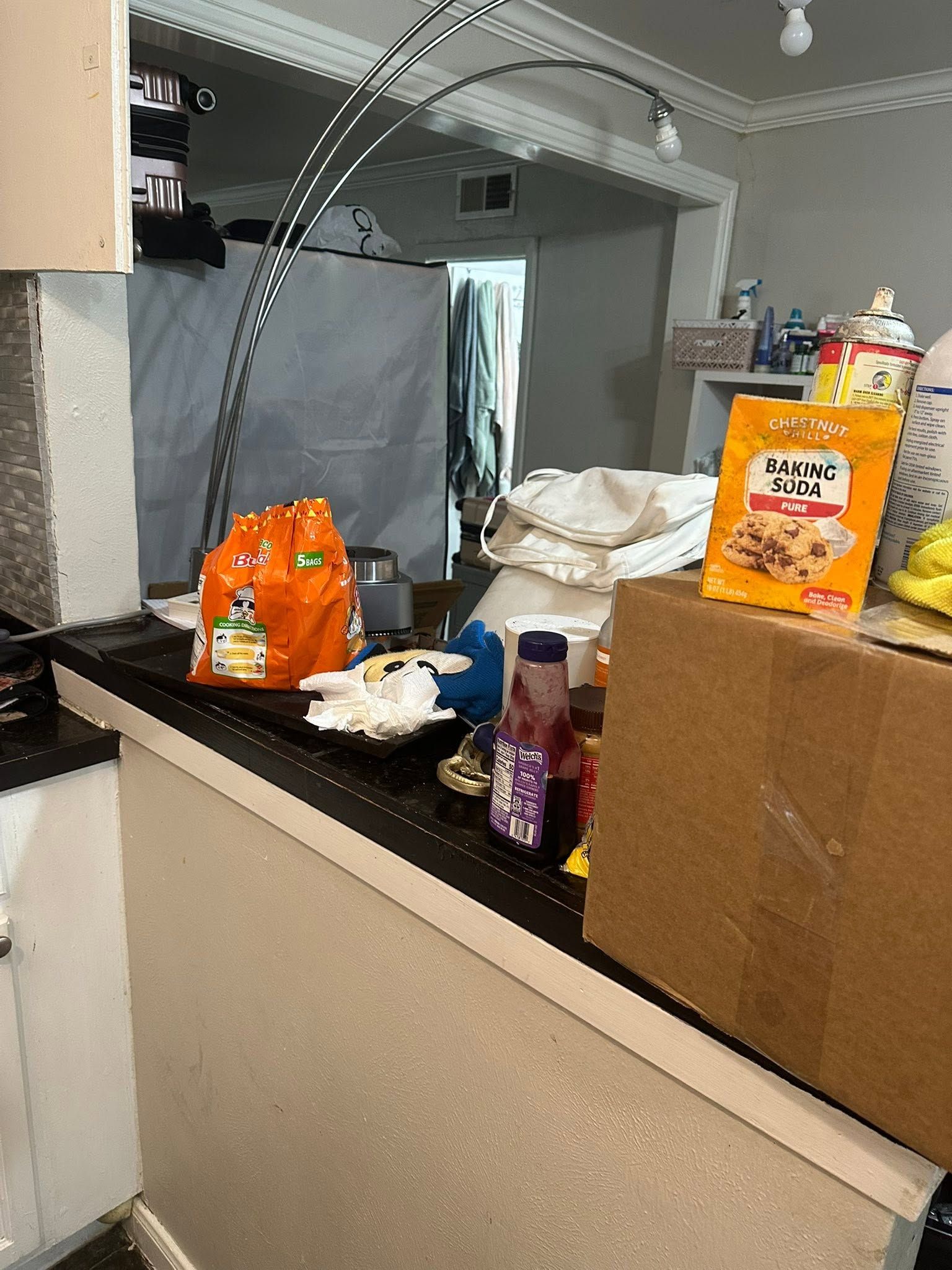 Before and after - before