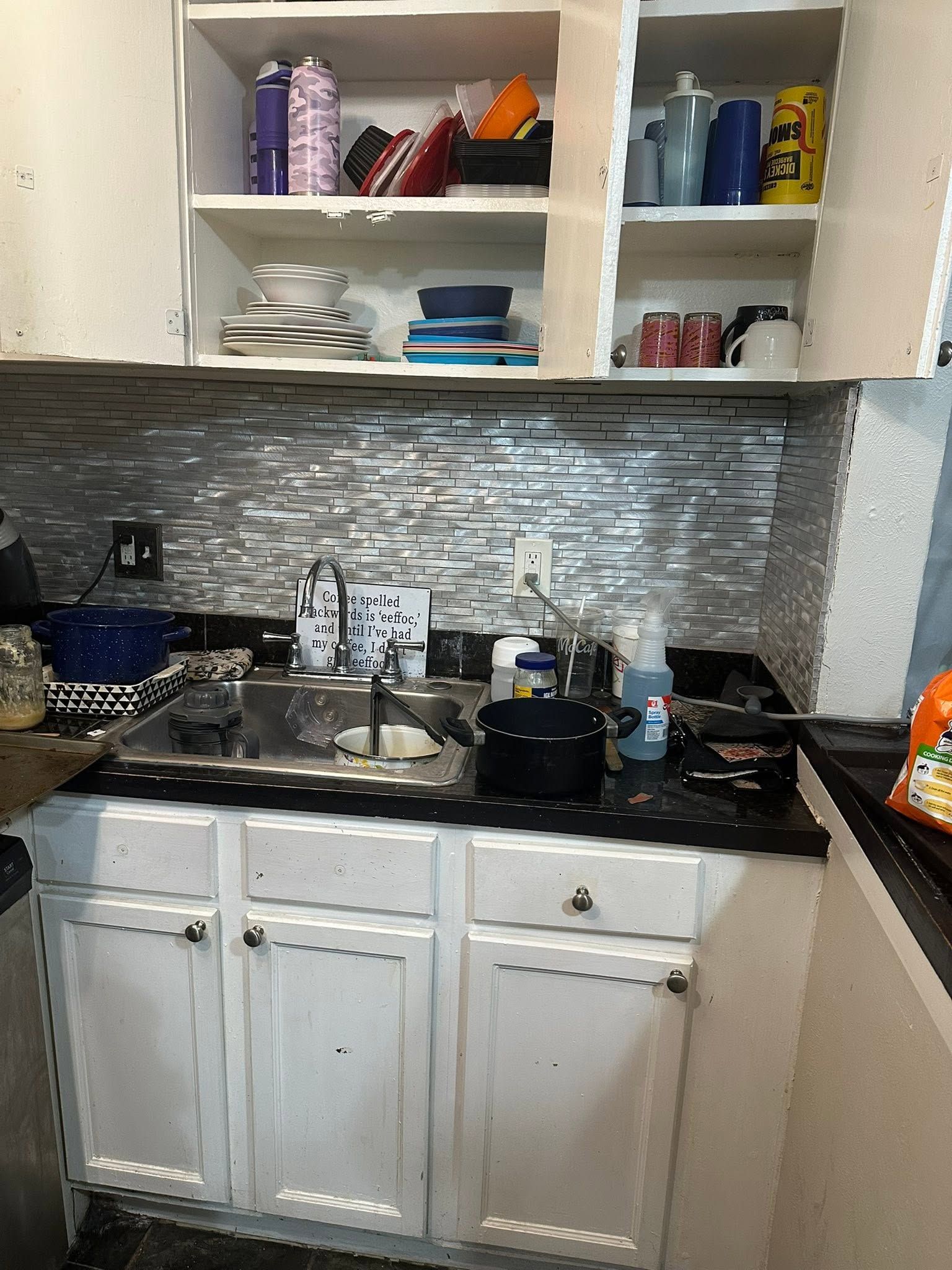 Before and after - before